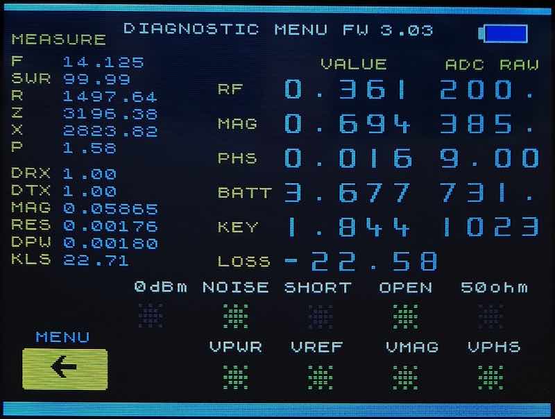 MetroVNA Deluxe 250MHz Vector Network Analyser - Image 19