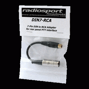 RadioSport 7-Pin DIN Adapter for Icom PTT
