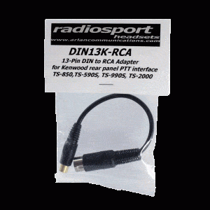 RadioSport DIN13K-RCA PTT Adapter for Kenwood