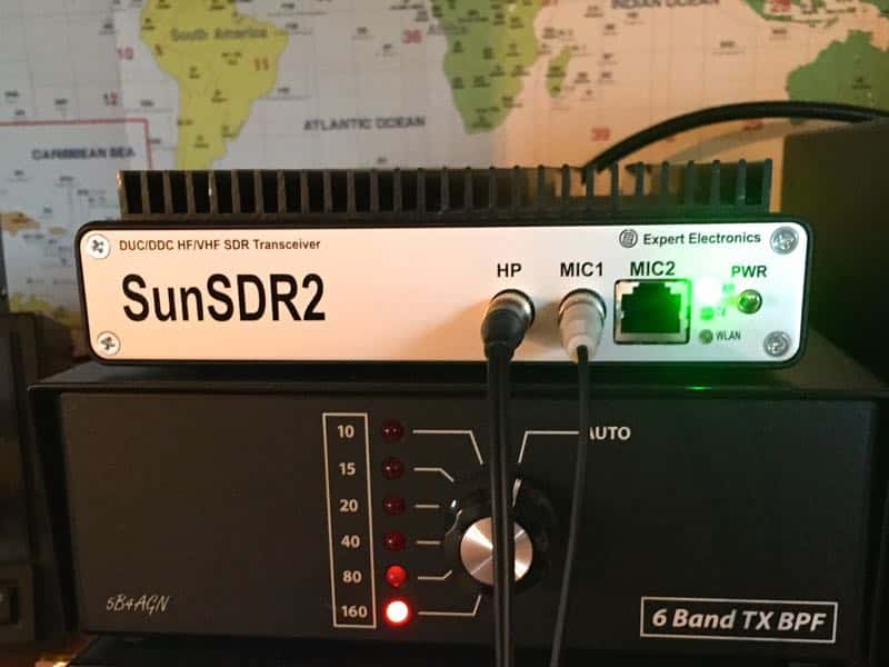SunSDR2 in CQ-160 SSB @ SE0X!