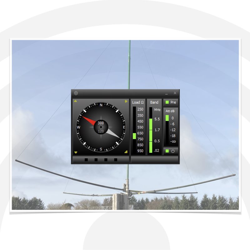 Aziloop DF-72 Multi-Directional VLF-HF RX Antenna System